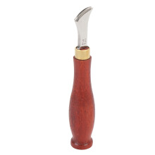 2,5 mm Lederkantenfalzbeil mit Holzgriff, leichtes Lederpräger für Taschen