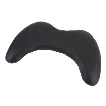 Abnehmbarer Armauflage aus PU-Leder für Nageltechniker, schwarz, 4010,5 cm