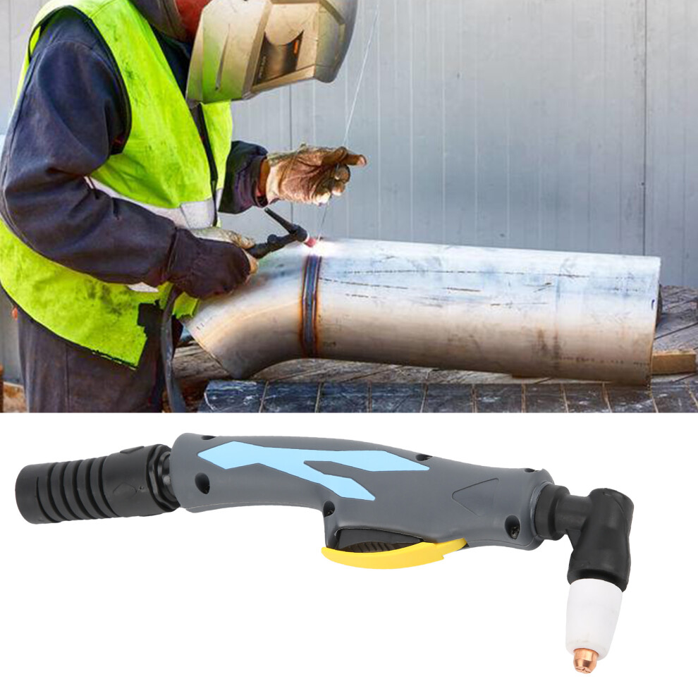 Plasma Cutter Welding Torch Head With Curved Handle & Protection Switch 4931359011071