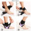 Adjustable Breathable Nylon Ankle Support Brace for Left Foot (L) 12