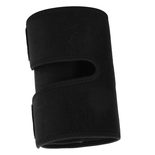 2 Stück Elastischer Sportbein-Stützbandage, schwarz, XL 2