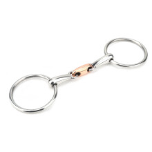 Edelstahl Pferd Loose Mouth Roller Bit - 11,5 cm
