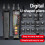 U-Shaped Multimeter Clamp Meter AC/DC Current Voltage Tester 15cm Black 9