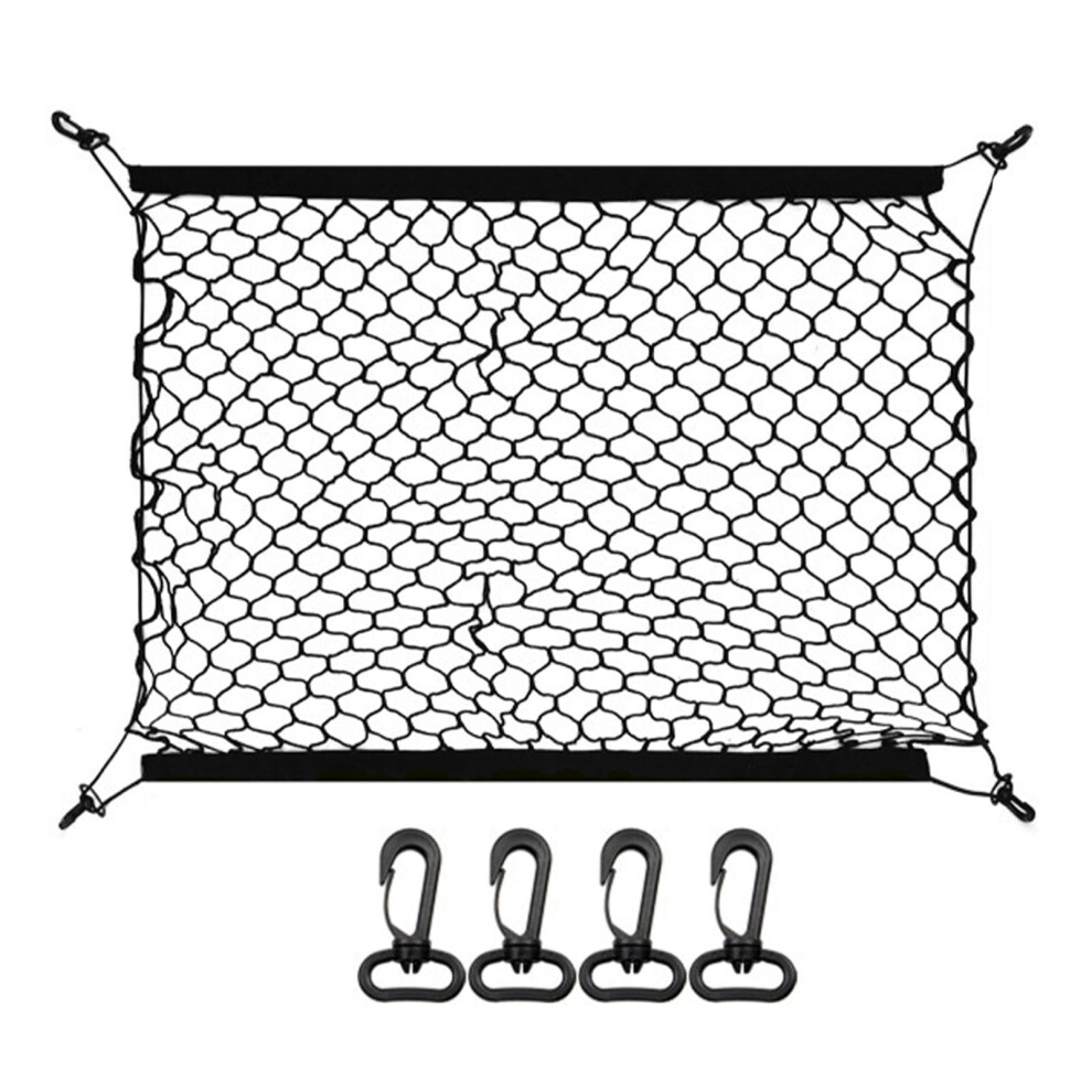 Trunk Storage Net Car Trunk Cargo Net Mesh Organizer 70X70cm For Suv Camping Fishing Boats 9067246593506