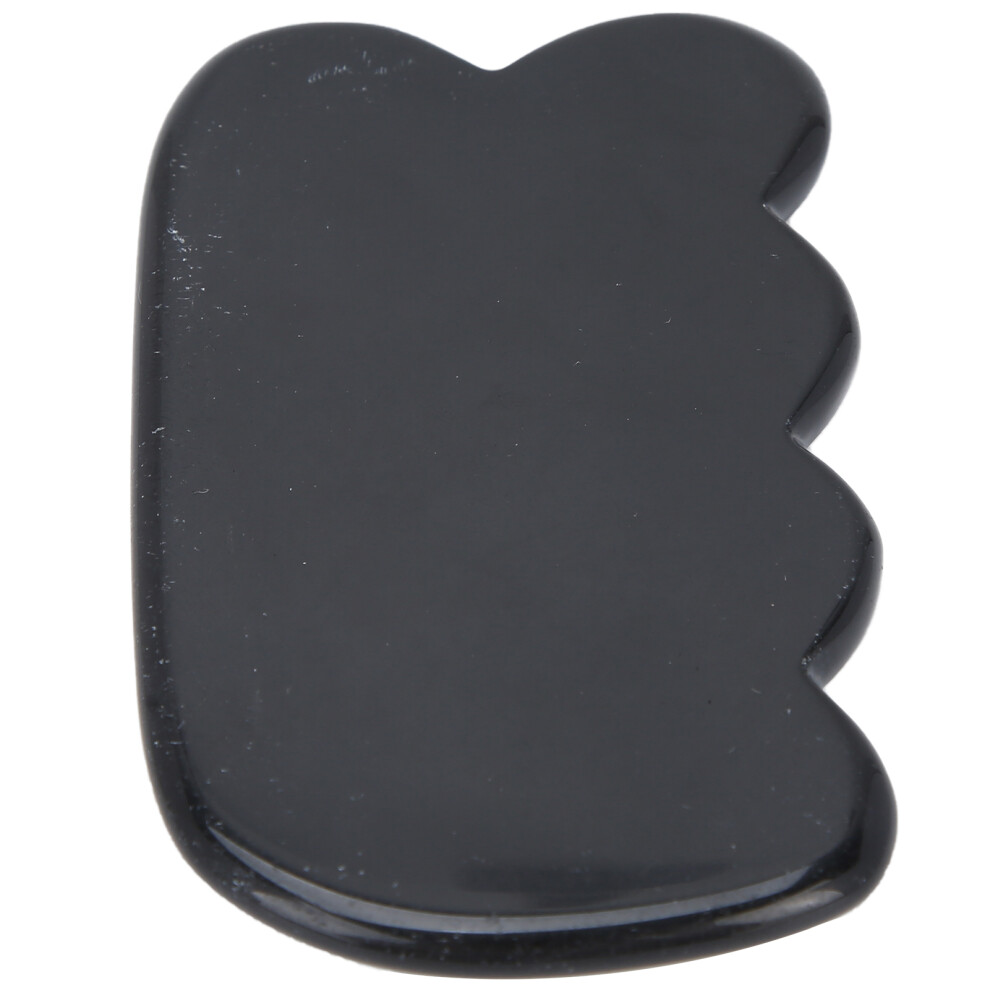 Black Premium Guasha Board For Acupuncture Massage & Body Scraping