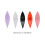 Plastic Tatting Shuttle 5 Pack Hand DIY Lacemaking Tools for Sewing Australia 13