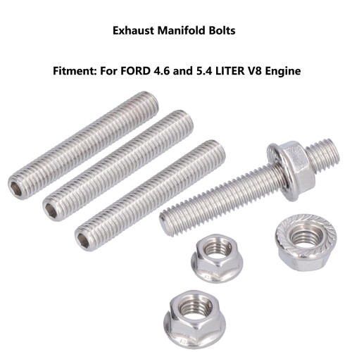 Replace OE N811313S431 Exhaust Stud Kit for 4.6/5.4L Engines 2