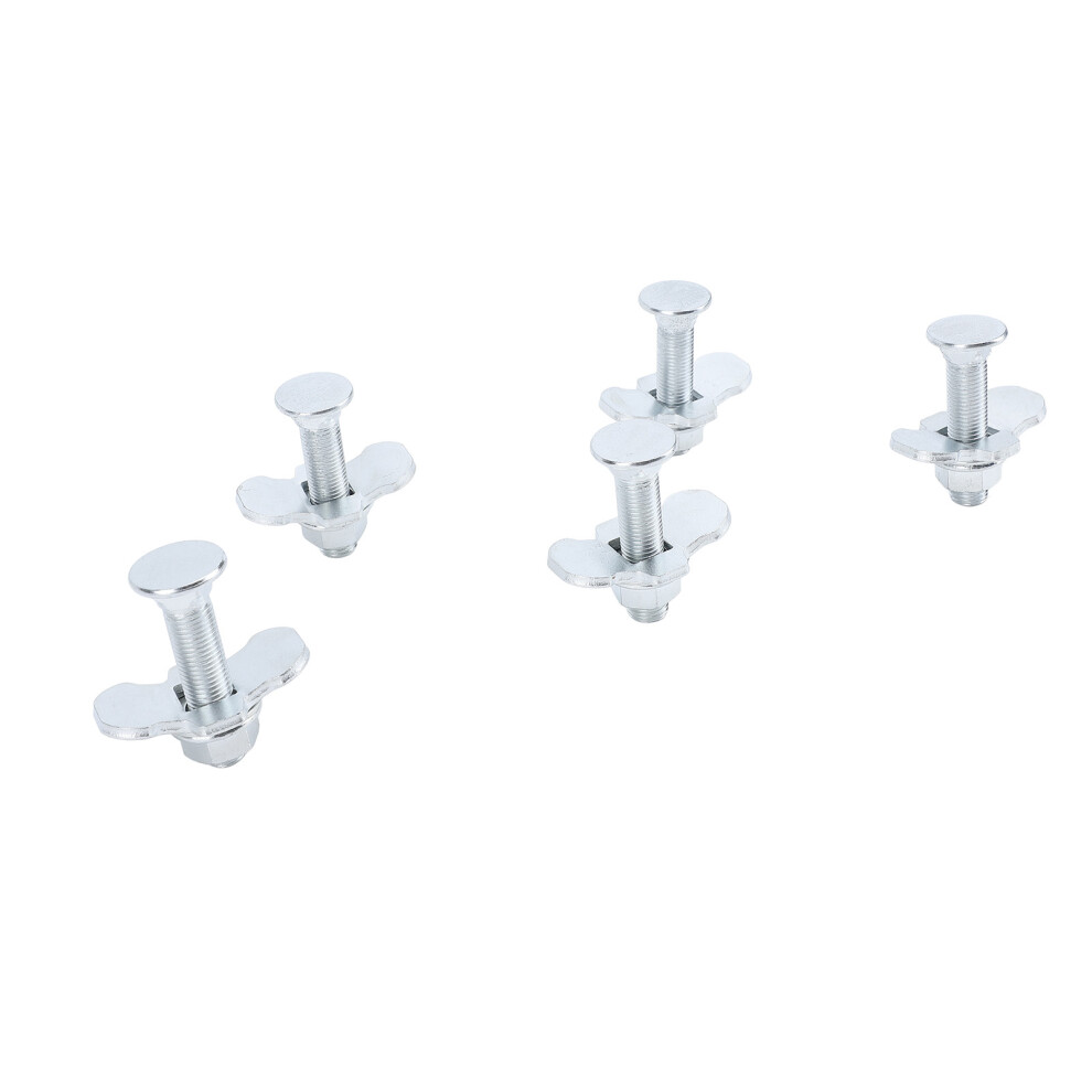 5Pcs M10x45mm L Track Double Lug Threaded Studs For Truck Bed & Trailer 7891359013925