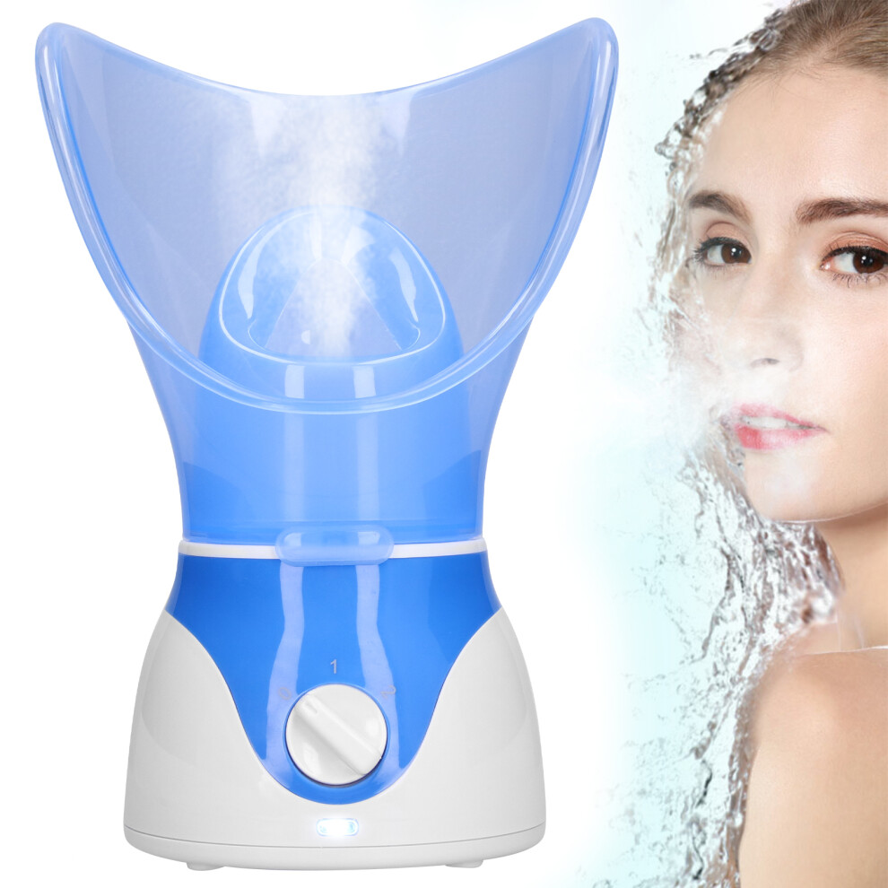 Facial Steamer Warm Mist Humidifier 19x18x27cm 50ml Aluminum Pot