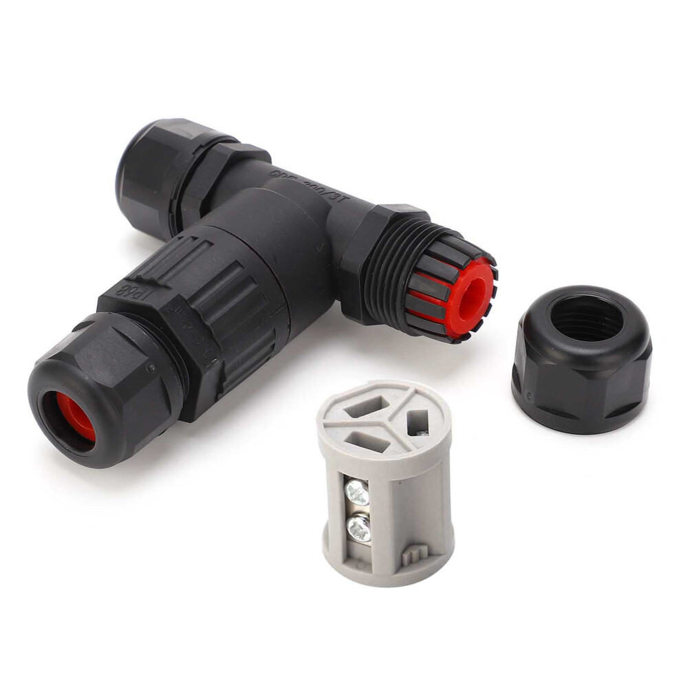 Waterproof Wire Connector Cdf200/3T Ip68 Flame Retardant Pa66 Lamp Accessory 5091359016212