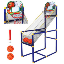 (Default) Portable Indoor/Outdoor Basketball Stand, Net, Hoop, Backboard, Arcade Game, Adults Children Outdoor Indoor Sports Game Set Exercise Fun
