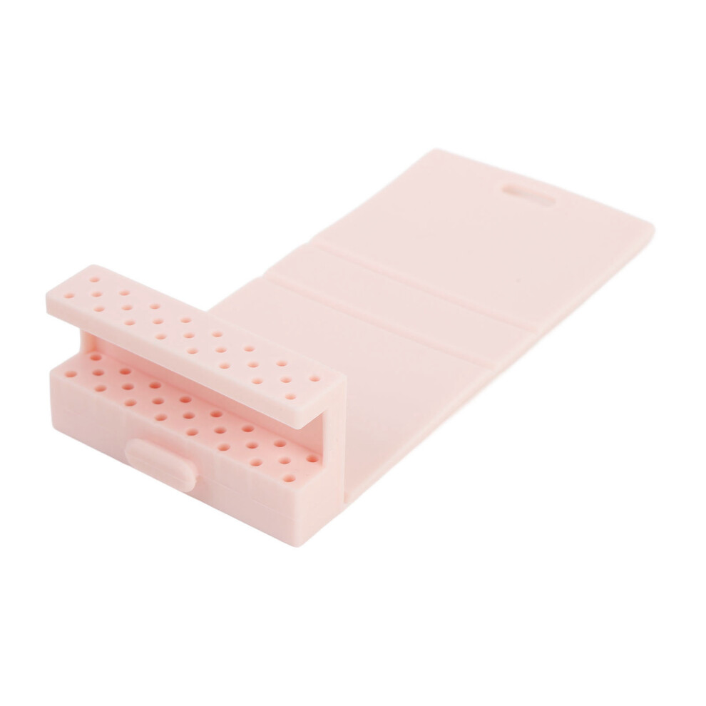 Foldable Silicone Nail Drill Bits Holder - Multi-Purpose Storage Case