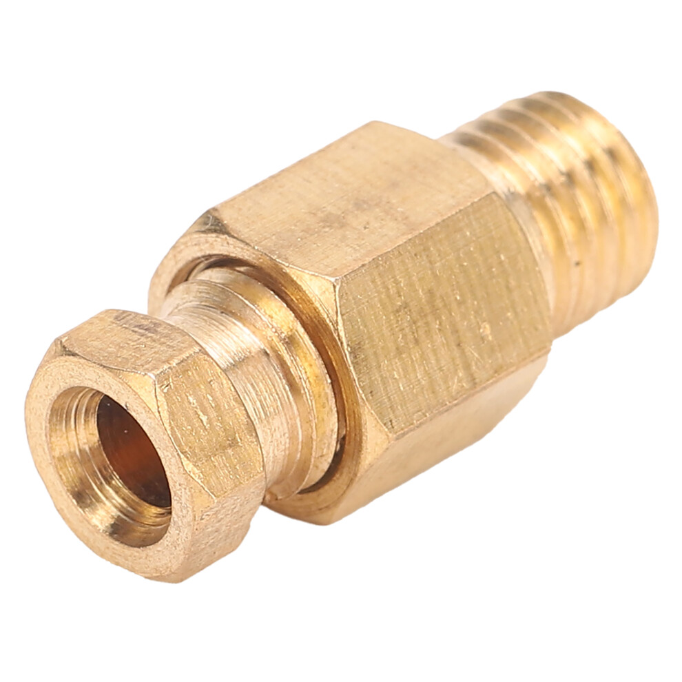 Brass Threaded Pipe Nipple Straight Connection Industrial Joint Pd408 Model 8451359018338