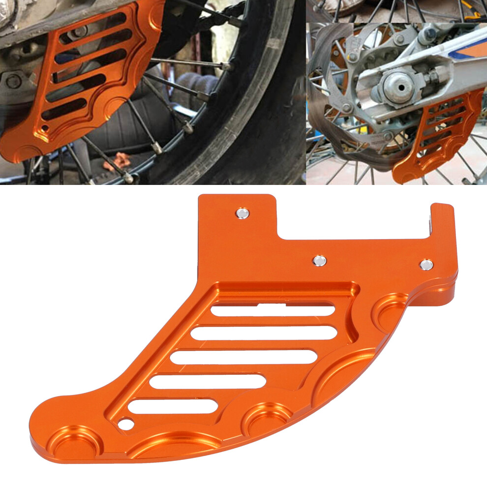 Rear Brake Disc Guard For Husqvarna 125Â501 Te/Fe/Fc/Tc 2014Â2017 Orange 8451359020324