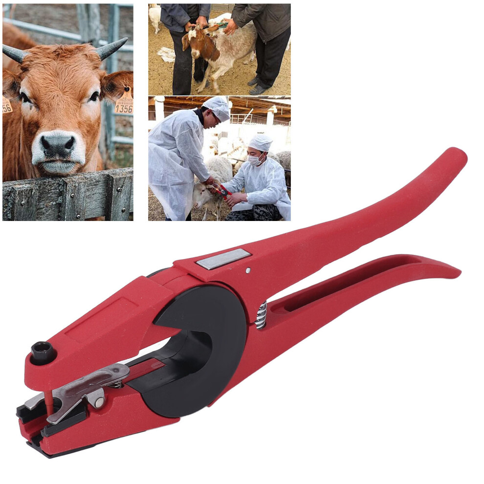 Livestock Ear Tag Applicator Universal Cattle Pigs Sheep Goats Durable Plastic 5011359020828