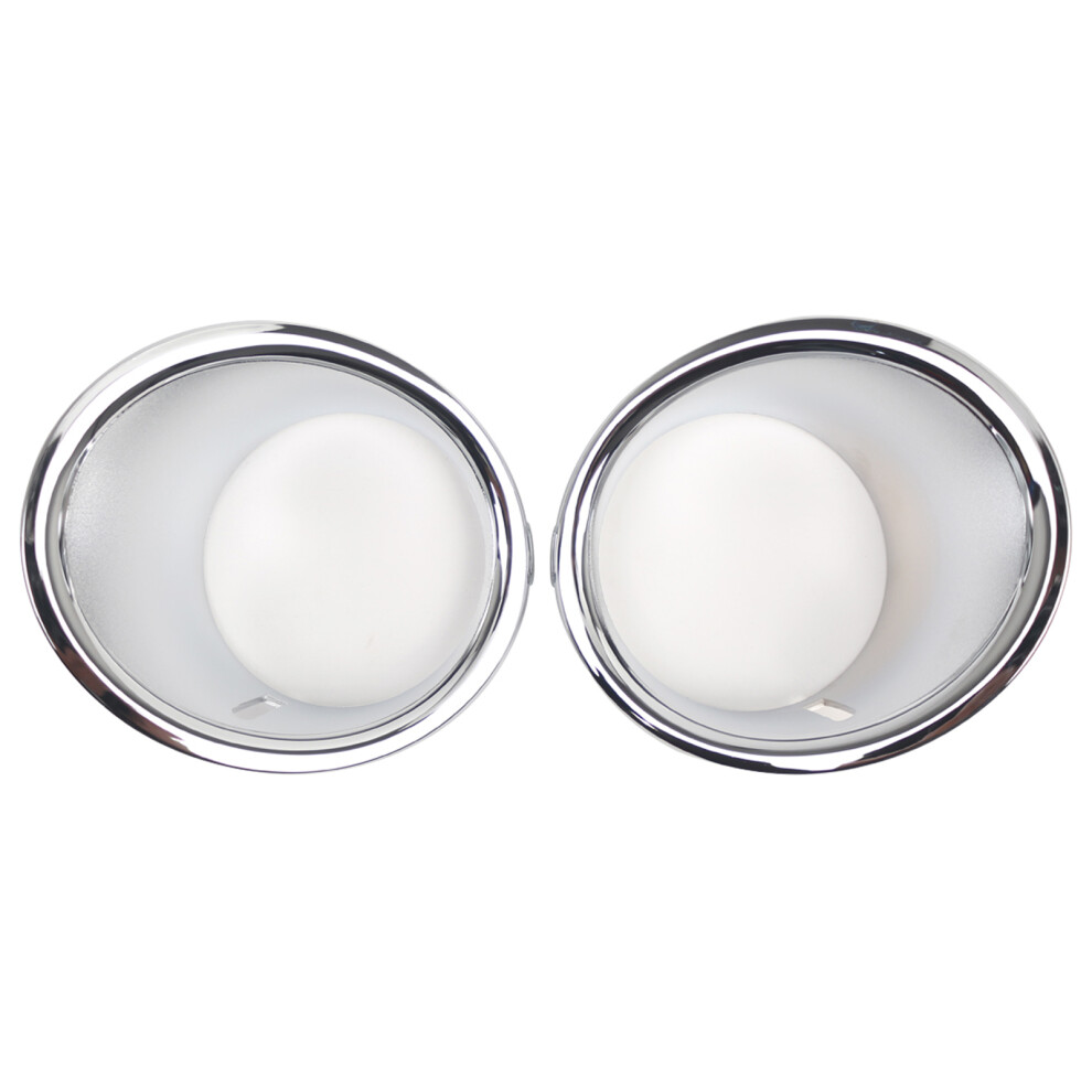 Mini Cooper R55 R56 R57 Fog Bezel Set Driver & Passenger Side Light 6951359020789