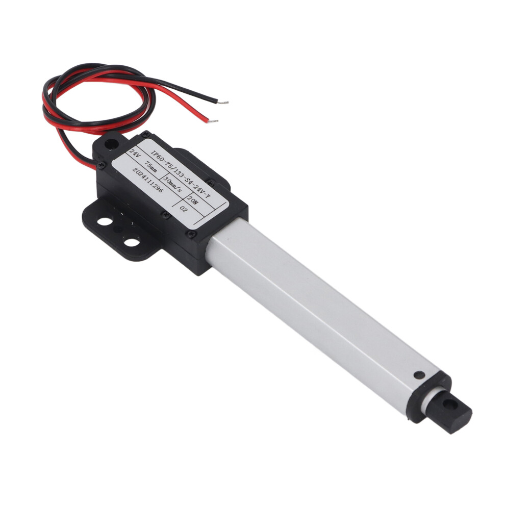 Mini 24V Dc Linear Actuator 20N Thrust 75Mm Stroke, Ipx4 3151359020830