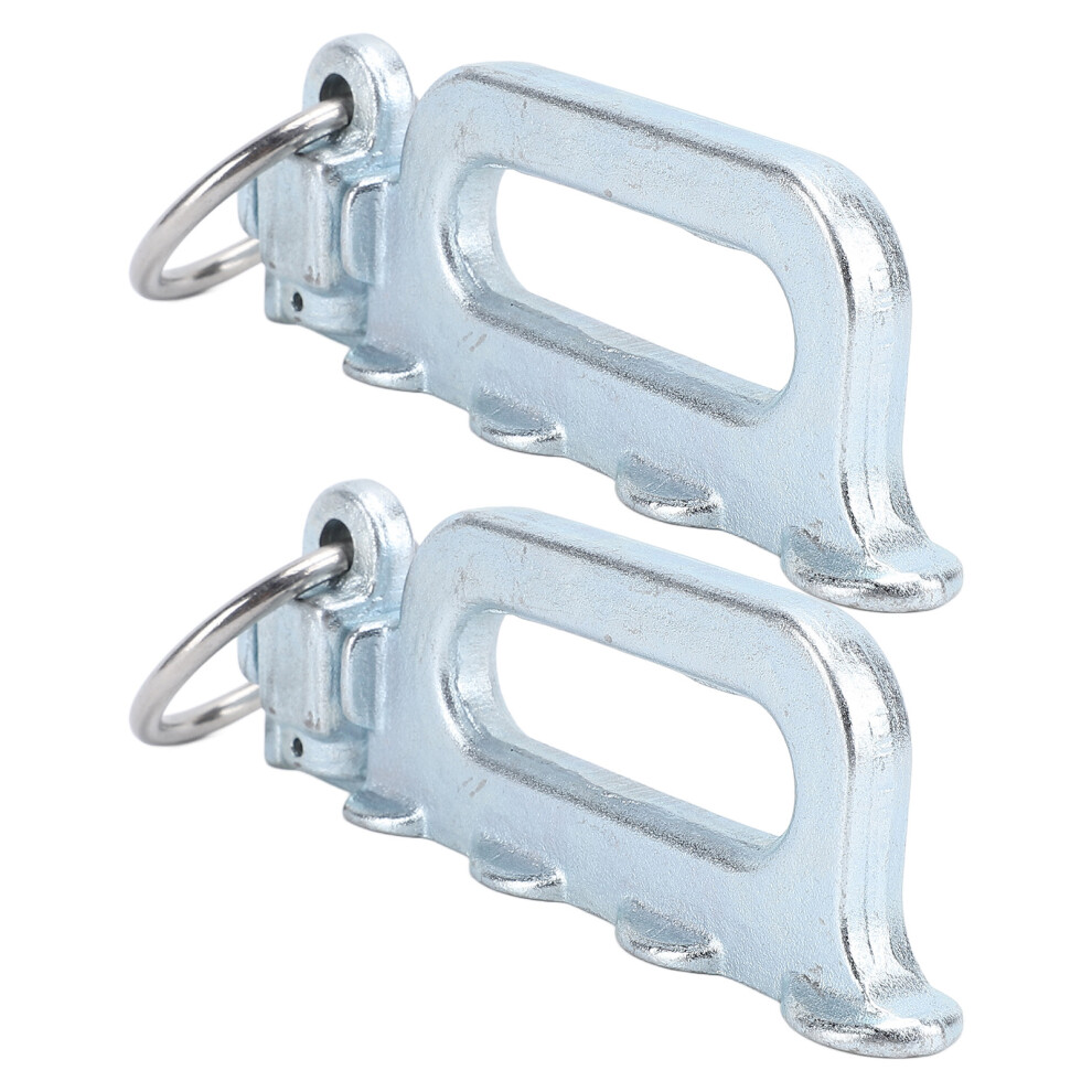 2 Pcs L Track Tie Down Fittings Carbon Steel For Truck Bed Pickup Atv 4991359022576