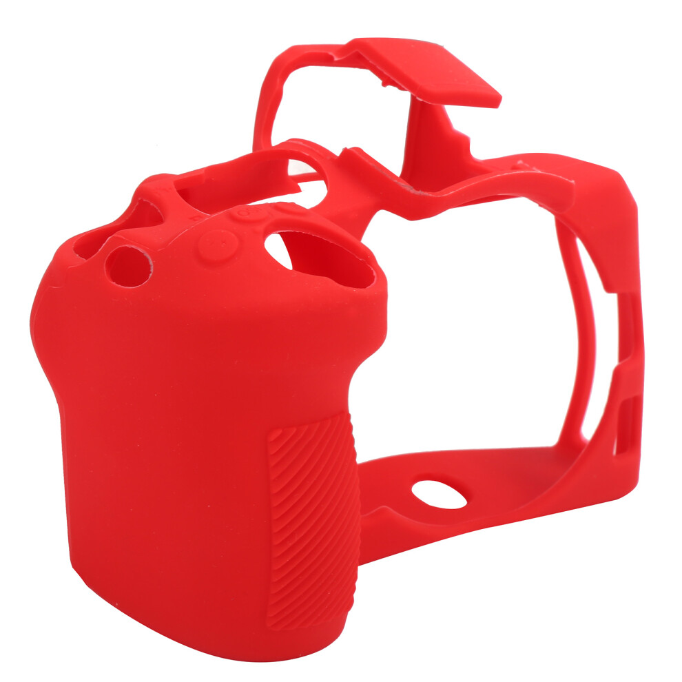Anti-Scratch Silicone Camera Housing Cover For Nikon Z50, Red 7651359023085