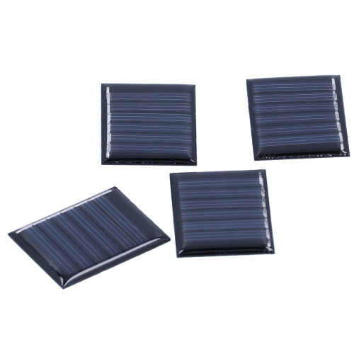 4Pcs 0.15W Polysilicon Solar Panels 40x30mm for DIY Projects 2
