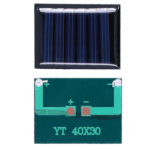 4Pcs 0.15W Polysilicon Solar Panels 40x30mm for DIY Projects 1