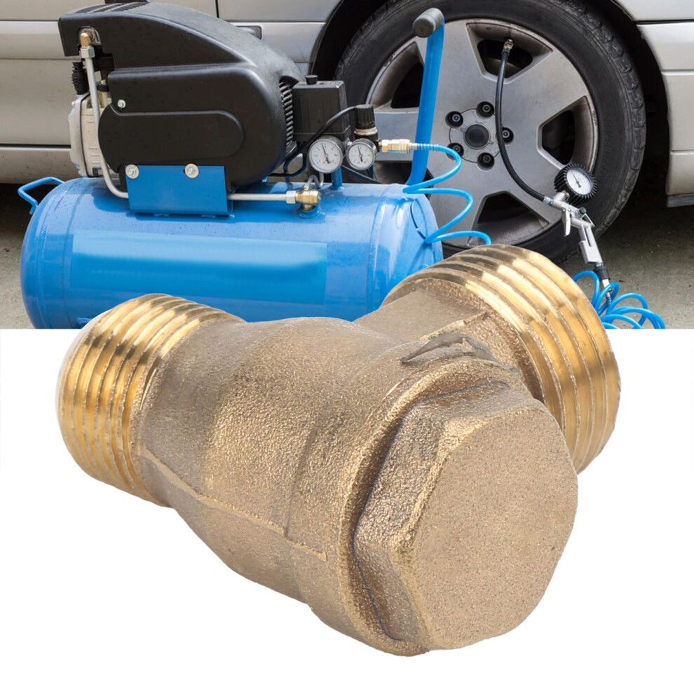 High Safety 2Way Check Valve Brass 1/2X3/8 For Hydraulic & Pneumatic Use 6941359024603