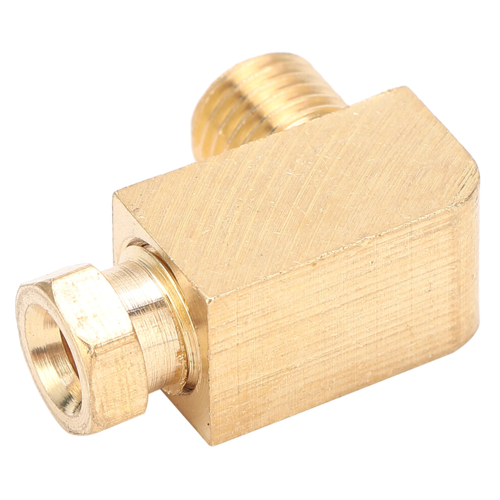 Brass 90 Elbow Pipe Fitting Connector For Oil Tubes, 4Mm 9421359024799