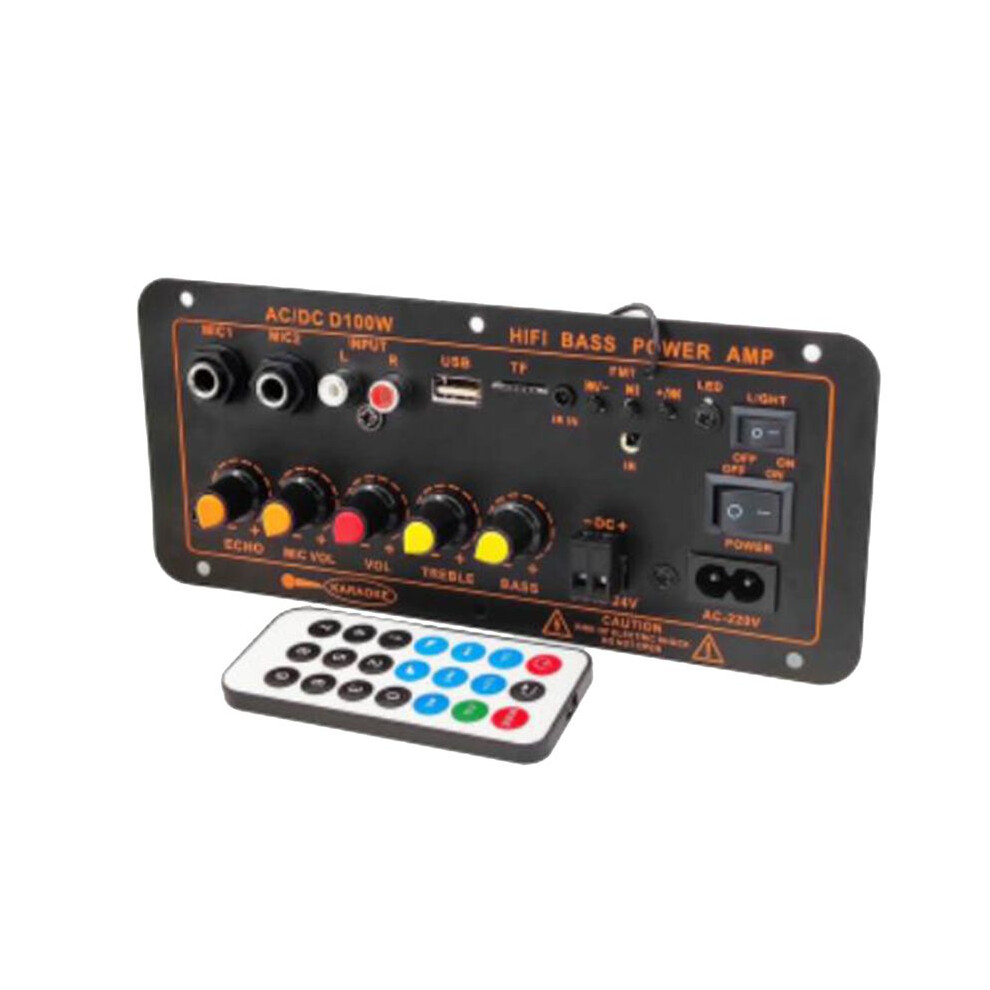 D100 Standard Bluetooth Amplifier Board Car Motherboard 12V Plug-In 24V US Plug-image-OPC-PMT9BPM-NEW