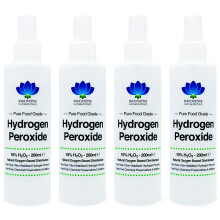 Food Grade Hydrogen Peroxide 10% - 200ml Spray - Pack Of 4