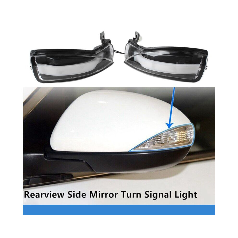 Car LED Dynamic Side Mirror Turn Signal Indicator Lamp for BL 2008-2014 6 GH 2007-2015 Transparent-image-OPC-PMT9M5K-NEW