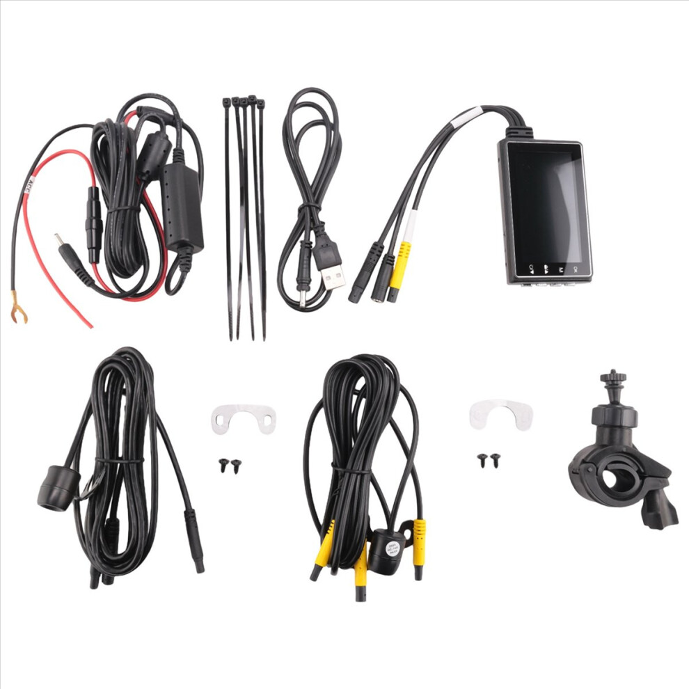 SE600 Motorcycle Camera Driving Recorder Front and Rear Dual Recording Riding Supplies-image-OPC-PMT9NFJ-NEW