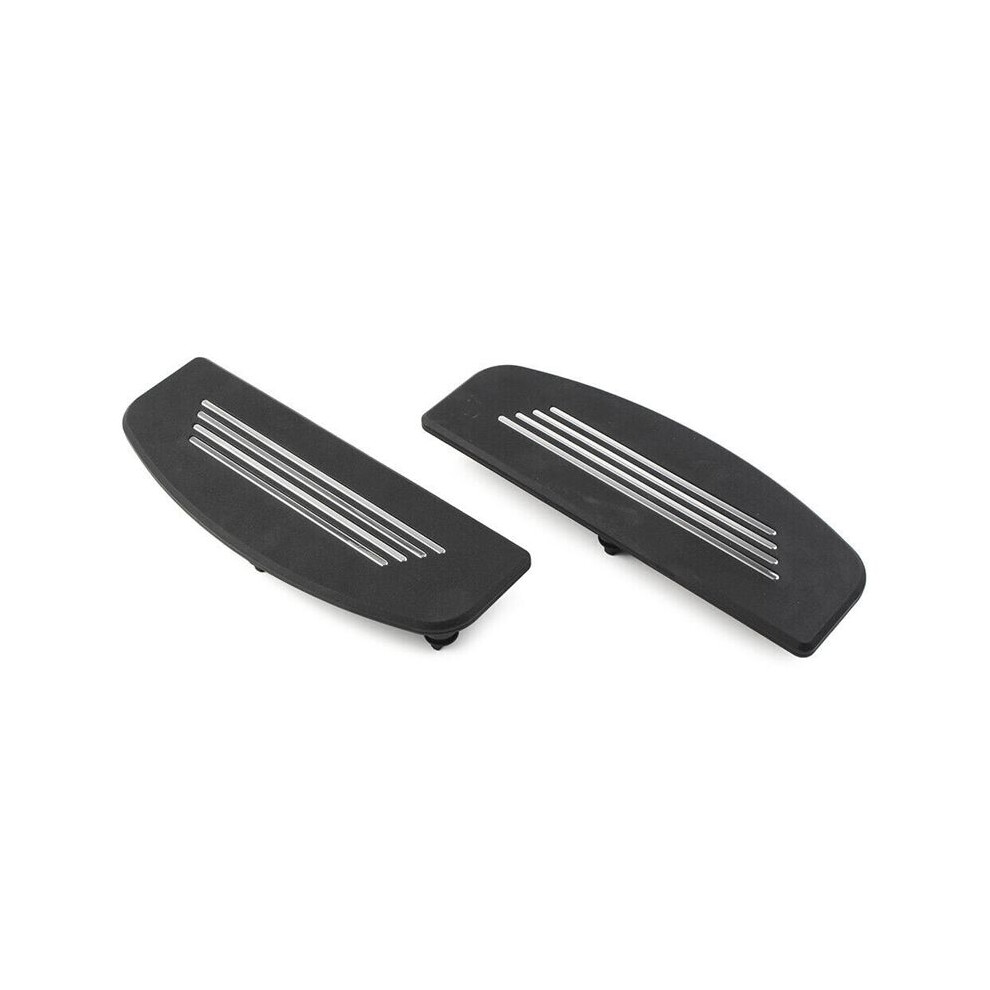 1Pair Motorcycle Front Footrest Insert Foot Peg Trim for Street Tri Road Glide Rider Pedal Covers-image-OPC-PMT9Q8Z-NEW