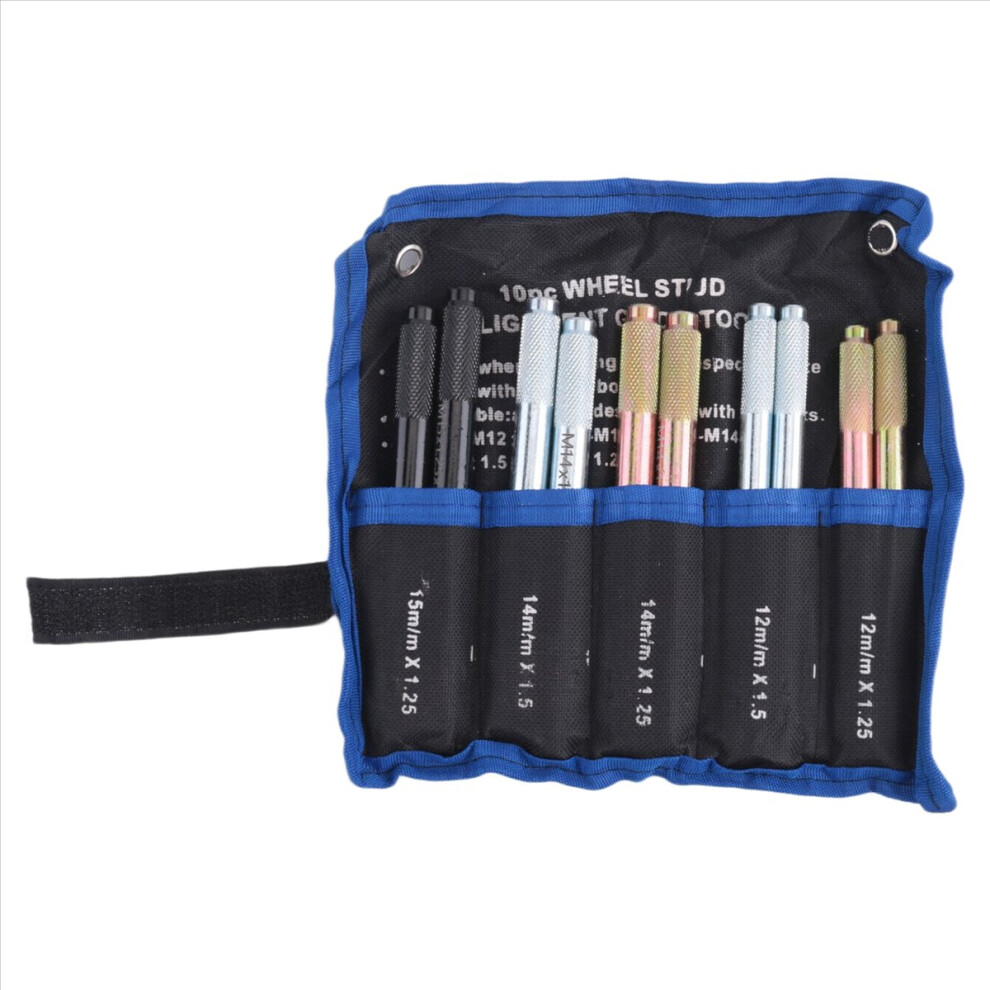 10Pcs Wheel Alignment Pin Metal Hanger Positioning Guide Balancing Tools for Changing Tires on Cars with Lug Bolts-image-OPC-PMT9WHM-NEW