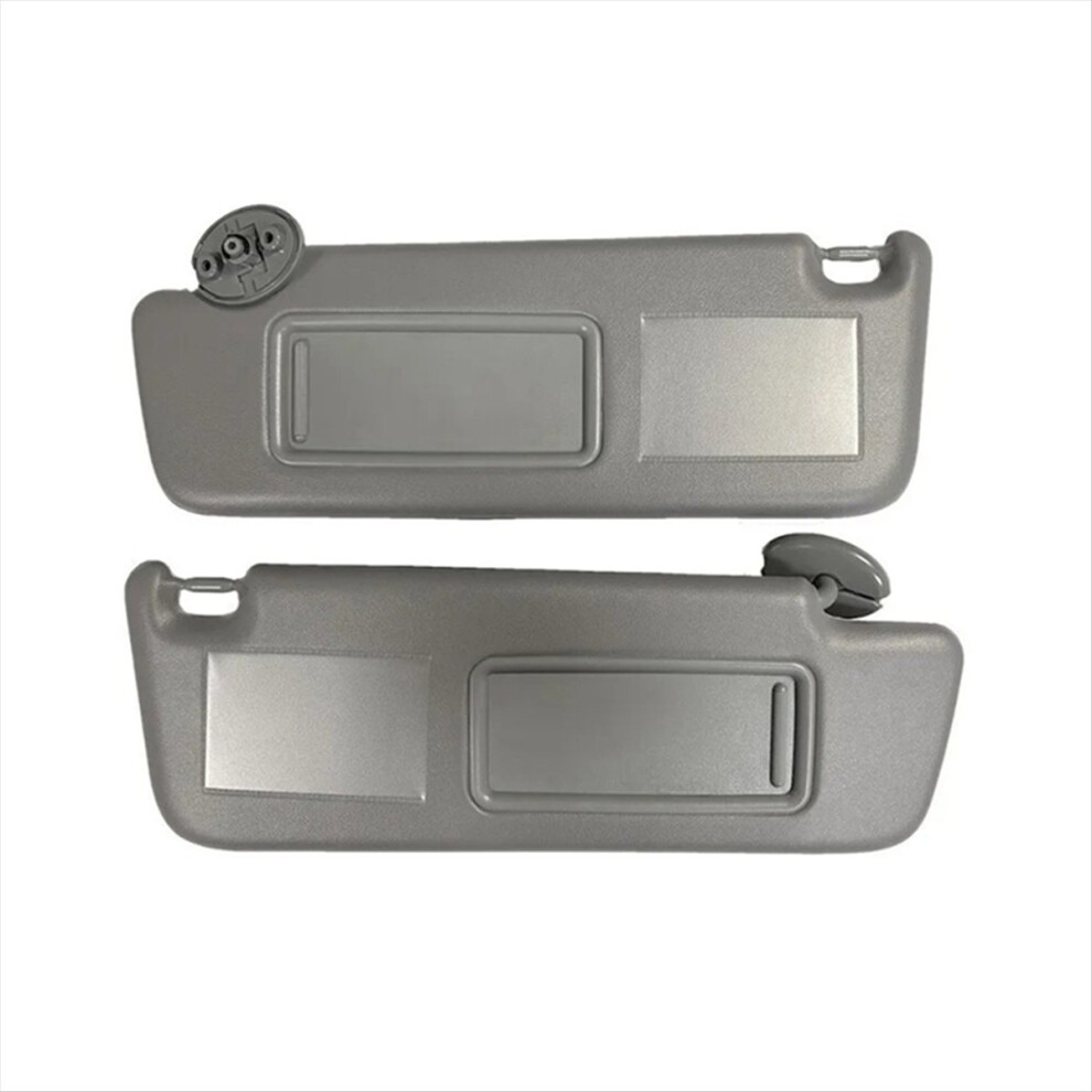 1Pair Grey Sunvisor with Mirror LED Lamp for Prado 120 2003-2009 74310-6A020-B1 74320-6A020-B1 74320-60850-B1-image-OPC-PMT9XWF-NEW