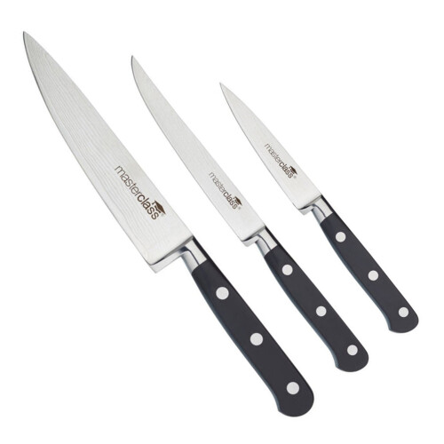 Master Class Professional 3 Piece Damascus Steel Kitchen Knife Set
