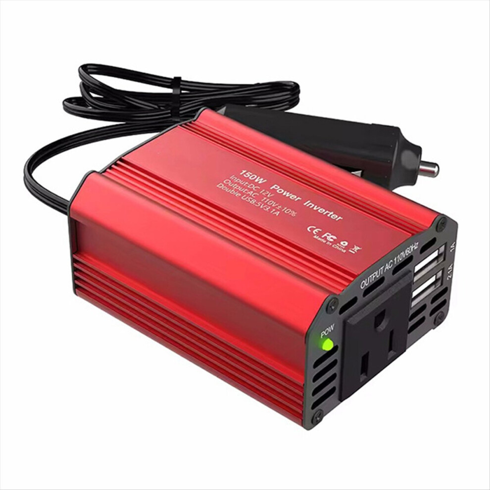 New 150w Car Inverter 12v to 220v Power Converter Booster Automotive Boost B EU Plug-image-OPC-PMTB9FD-NEW