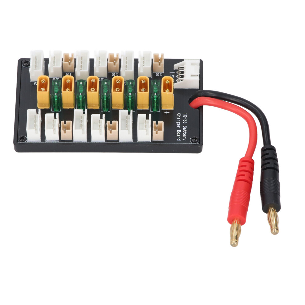 Battery Parallel Charging Board 1S-3S Abs 30A Xt30/Jst-Ph Connectors 7681359025215