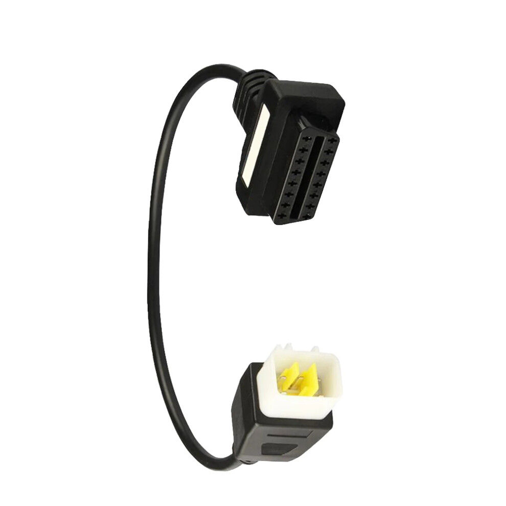 Motorcycle 6 Pin to OBD2 16 Fault Diagnosis Adapter Cable for ECU-image-OPC-PMTBWBW-NEW