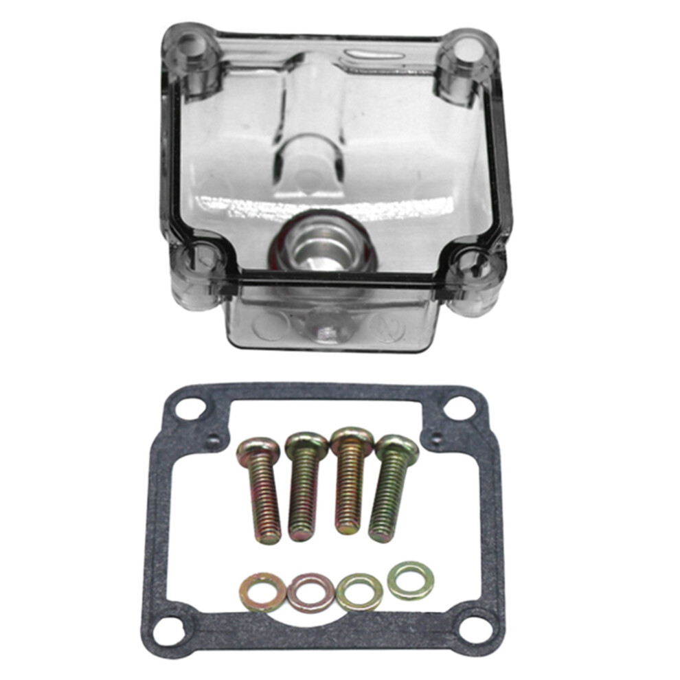 Motorcycle Carburetor Transparent Float Oil Cup Base Cover Suitable for Dellort PHBG AS AD Gray-image-OPC-PMTBZQH-NEW
