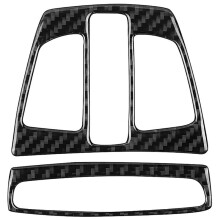Carbon Fiber Reading Light Cover Trim Decorative Sticker for F20 F30 F34 F32 X1 X5 F15 X6 F16 Car Interior Accessories