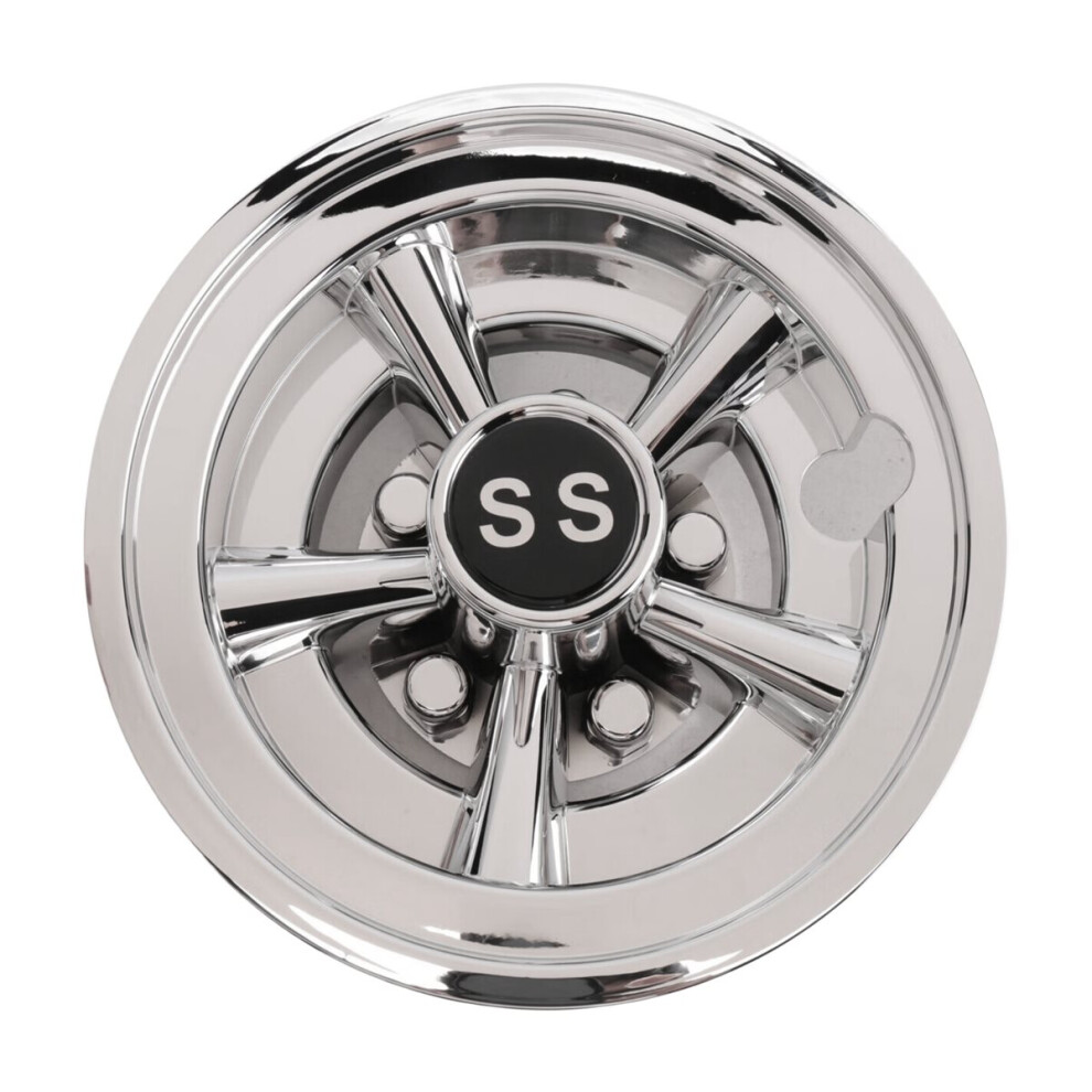 1Pcs 8Inch Golf Cart Wheel Covers, 5 Spoke Design Hub Cap for Carts Club Car, ,-image-OPC-PMTC6XF-NEW