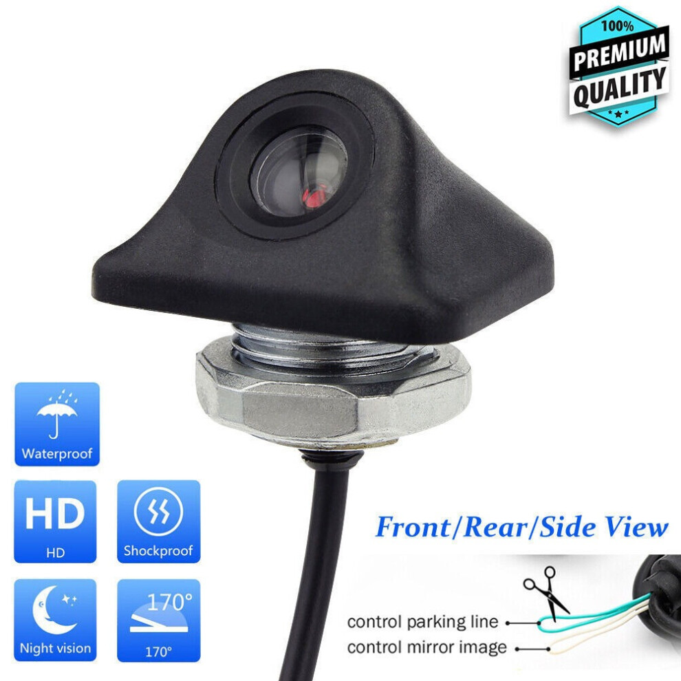 Rear View Reversing Camera Kit Parking Hd Monitor Night Vision Car Van Bus Truck 5060500952723