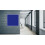 Felt Noticeboard 120x120 cm BLUE in Aluminium Frame 3