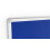 Felt Noticeboard 120x120 cm BLUE in Aluminium Frame 8