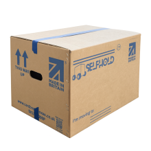10x Cardboard packing moving boxes large 23x17x 14" with handles