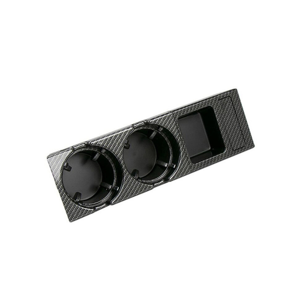 Car Center Console Water Cup Holder Teacup Coin Box for 3 Series E46 318 320 325 1998-2006 51168217853 Carbon-image-OPC-PMTCDDZ-NEW