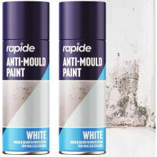 4 x Matt White Anti Mould Spray 400ml Lasting Protection