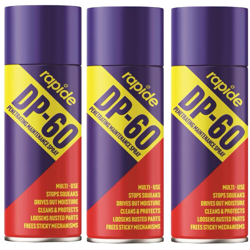 4 x DP-60 Lubricant Maintenance Spray 250ml 1