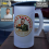 Personalised Birra Moretti Stein Beer Glass with Face & Name 3
