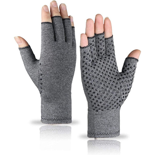 Fingerless Compression Glove Arthritis Pain Relief 2